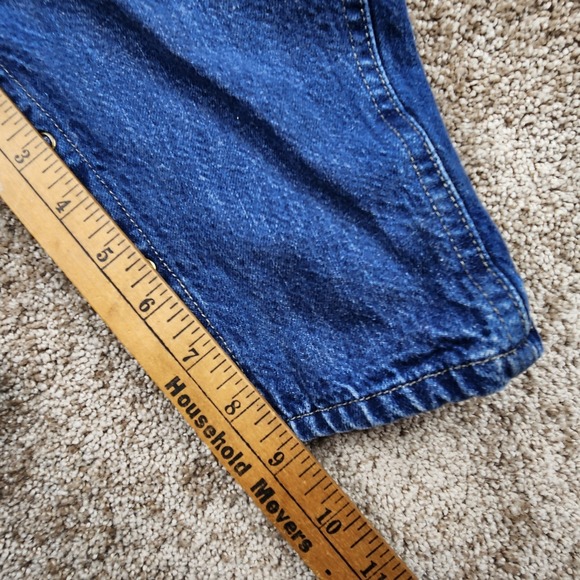 OshKosh B'gosh Baby  Bib Overalls Blue 12M Football Adjustable‎ Strap Lined - Picture 6 of 9